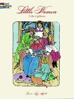 Book Cover for Little Women Coloring Book by Louisa May Alcott