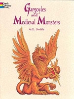 Book Cover for Gargoyles and Medieval Monsters Coloring Book by A. G. Smith