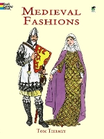 Book Cover for Medieval Fashions Coloring Book by Tom Tierney