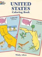 Book Cover for United States Coloring Book by W Adam