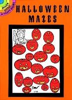 Book Cover for Halloween Mazes by Suzanne Ross