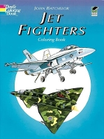 Book Cover for Jet Fighters Coloring Book by John Batchelor