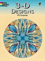 Book Cover for 3-D Designs by Coloring Books, Wil Steganga