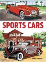 Book Cover for Sports Cars by Bruce Lafontaine, Dover Publications Inc