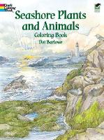 Book Cover for Seashore Plants and Animals Coloring Book by Dot Barlowe