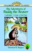 Book Cover for The Adventures of Paddy the Beaver by Burgess Burgess, Pat Ronson Stewart