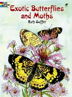 Book Cover for Exotic Butterflies and Moths Cb by Ruth Soffer