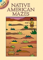 Book Cover for Native American Mazes by Winky Adam
