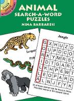 Book Cover for Animal Search-a-Word Puzzles by Nina Barbaresi