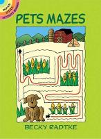 Book Cover for Pets Mazes by Becky Radtke