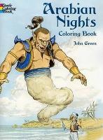 Book Cover for Arabian Nights Colouring Book by John Green, Activity Books