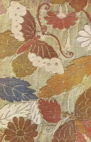 Book Cover for Japanese Silk Designs in Full Color by M.P. Verneuil