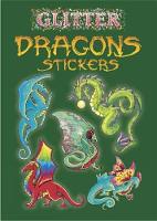 Book Cover for Glitter Dragons Stickers by Christy Shaffer
