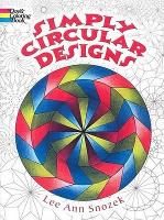 Book Cover for Simply Circular Designs Coloring Book by Lee Anne Snozek