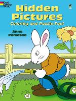 Book Cover for Hidden Pictures Coloring and Puzzle Fun by Anna Pomaska
