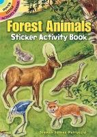 Book Cover for Forest Animals Sticker Activity Book by Steven James Petruccio