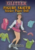 Book Cover for Glitter Figure Skater Sticker Paper Doll by Barbara Steadman