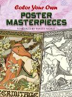 Book Cover for Color Your Own Poster Masterpieces by Marty Noble