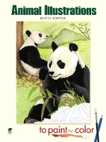 Book Cover for Animal Illustrations to Paint or Color by Ruth Soffer