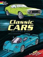 Book Cover for Classic Cars Coloring Book by Bruce Lafontaine