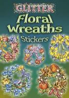 Book Cover for Glitter Floral Wreaths Stickers by Joan OBrien