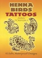 Book Cover for Henna Birds Tattoos by Anna Pomaska