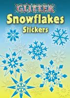 Book Cover for Glitter Snowflakes Stickers by Christy Shaffer