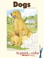 Book Cover for Dogs to Paint or Color by John Green