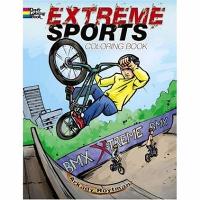 Book Cover for Extreme Sports Coloring Book by Arkady Roytman