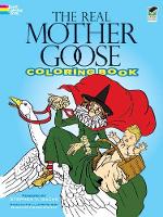 Book Cover for The Real Mother Goose Coloring Book by Blanche Wright