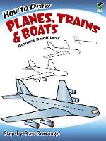 Book Cover for How to Draw Planes, Trains and Boats by Barbara Levy
