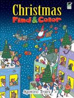 Book Cover for Christmas Find and Color by Agostino Traini, Christmas