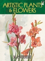 Book Cover for Artistic Plants and Flowers by M.P. Verneuil