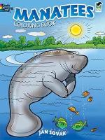 Book Cover for Manatees Coloring Book by Jan Sovak