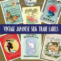 Book Cover for Vintage Japanese Silk Trade Labels by Dover Publications Inc