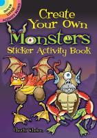 Book Cover for Create Your Own Monsters Sticker Activity Book by Chuck Whelon