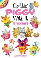 Book Cover for Gettin' Piggy with it Stickers by Hans Wilhelm