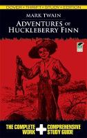 Book Cover for Adventures of Huckleberry Finn Thrift Study Edition by Mark Twain