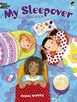 Book Cover for My Sleepover Coloring Book by Sylvia Walker