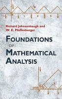 Book Cover for Foundations of Mathematical Analysis by Richard Johnsonbaugh