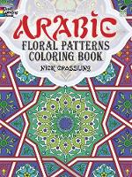 Book Cover for Arabic Floral Patterns Coloring Book by Nick Crossling