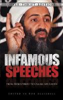 Book Cover for Infamous Speeches by Bob Blaisdell