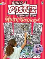 Book Cover for Build a Poster - Fairy Princess Coloring Book by Arkady Roytman, Coloring Books