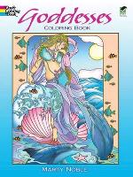 Book Cover for Goddesses Coloring Book by Marty Noble, Coloring Books