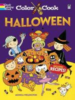 Book Cover for Color & Cook Halloween by Monica Wellington