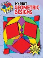 Book Cover for 3-D Coloring - My First Geometric Designs by Anna Pomaska