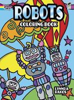Book Cover for Robots Coloring Book by Lynnda Rakos