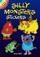 Book Cover for Silly Monsters Stickers by Ernie Kwiat