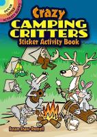 Book Cover for Crazy Camping Critters Sticker Activity Book by Susan ShawRussell