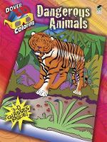 Book Cover for 3-D Coloring Book - Dangerous Animals by Sovak Sovak